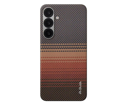Etui do telefonów PITAKA Tactile Woven Case Sunset Samsung Galaxy S25+